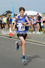 Boys under-15s 2021 Northern 6 and 4 Stage and Young Athletes Road Relays, Redcar. Photo: David T. Hewitson/Sports for All Pics